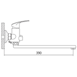 Смеситель для ванны Oute T207 T20723