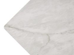 Стол ТИК ТАК 90  ОНИКС, керамика / Черный каркас М-City