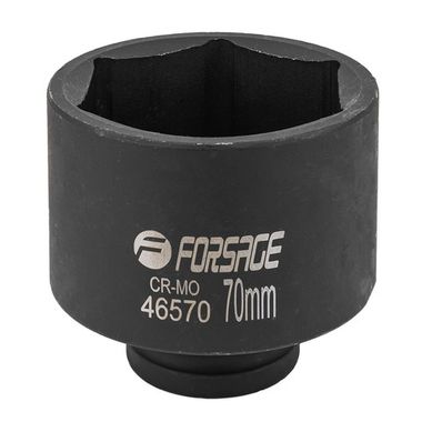 Головка ударная 70мм(6гр.)3/4'' Forsage F-46570
