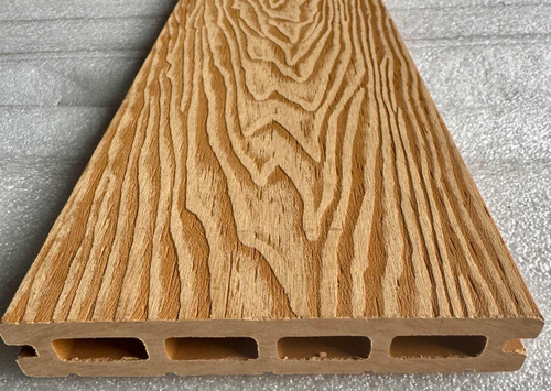 Террасная доска ДПК Best decking Light Тиснение/широкий вельвет цвет: Орех