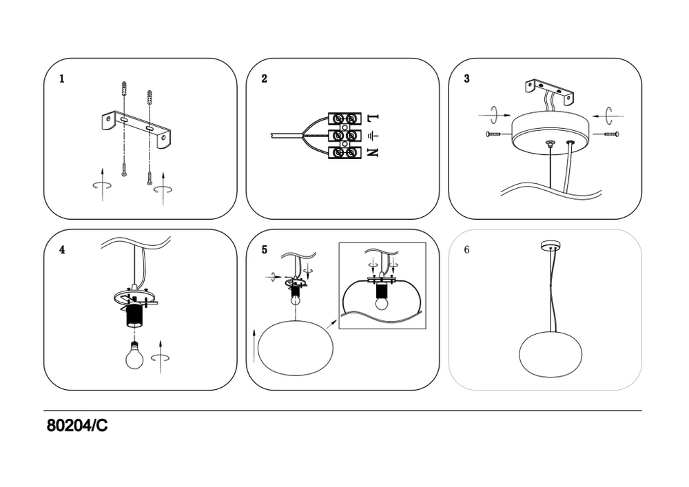 Подвесной светильник Arnia Lightstar 805013