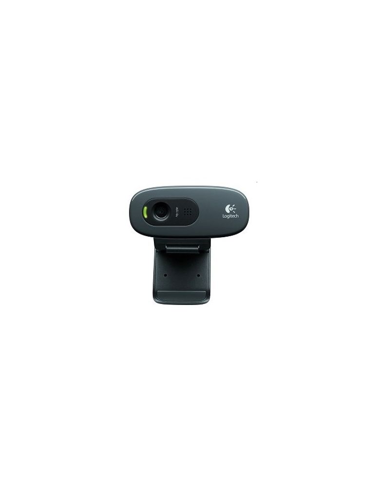 960-001063/960-000999 Logitech HD Webcam C270, (USB 2.0, 1280*720, 0.9MP разрешение матрицы,3Mpix foto, Mic, Black)