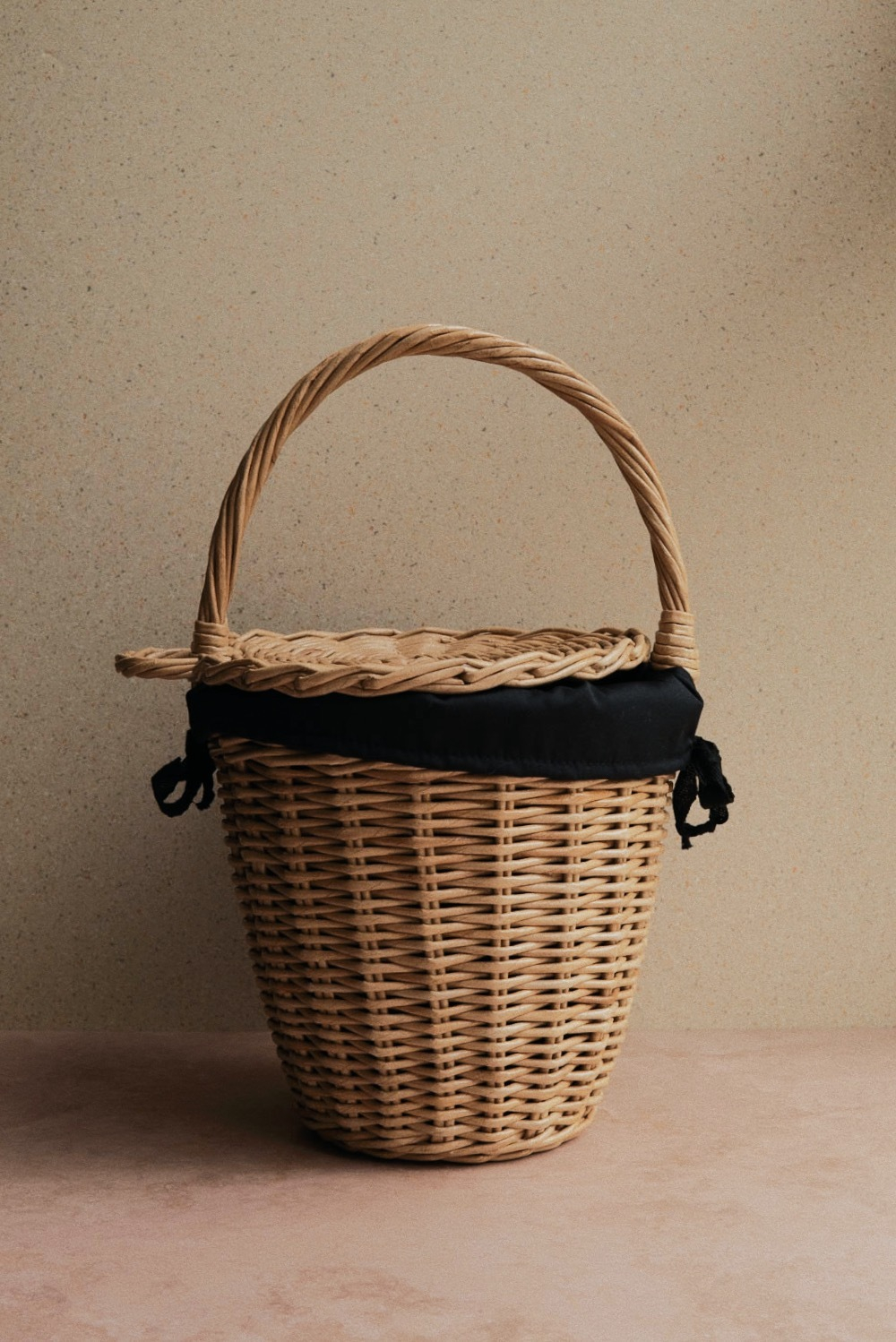 Сумка-корзина с хлопковым чехлом