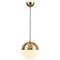 4960/1A PENDANT ODL22 471 античн.бронза/металл/белый/стекло Подвес E27 1*40W PINGA