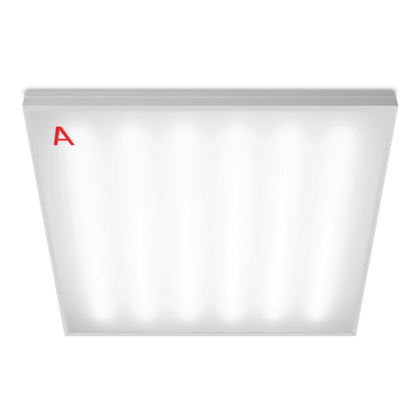 Светильник ОФИС ДВО01-051 с БАП EM3 54Вт 6500К IP40 Матовый 6000лм 595х595х40мм WOLTA PRO