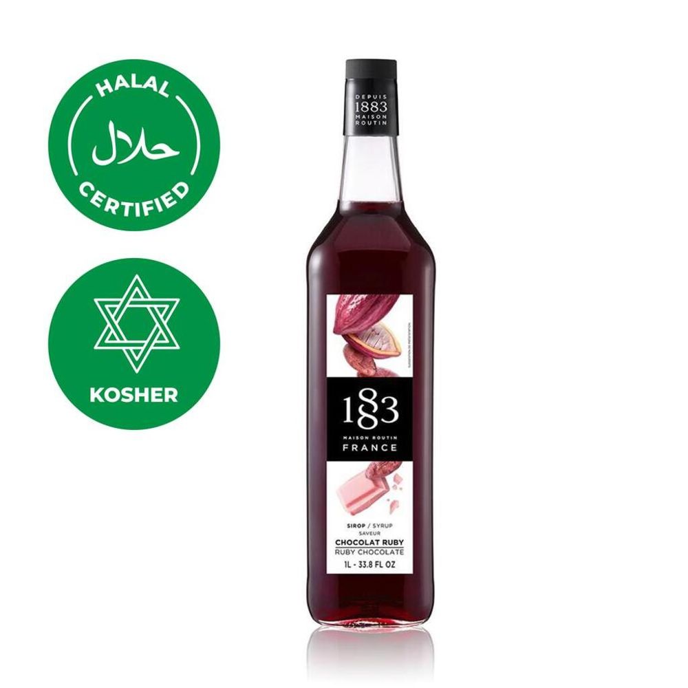 Сироп Шоколад Рубиновый 1л 1883 Maison Routin NEW