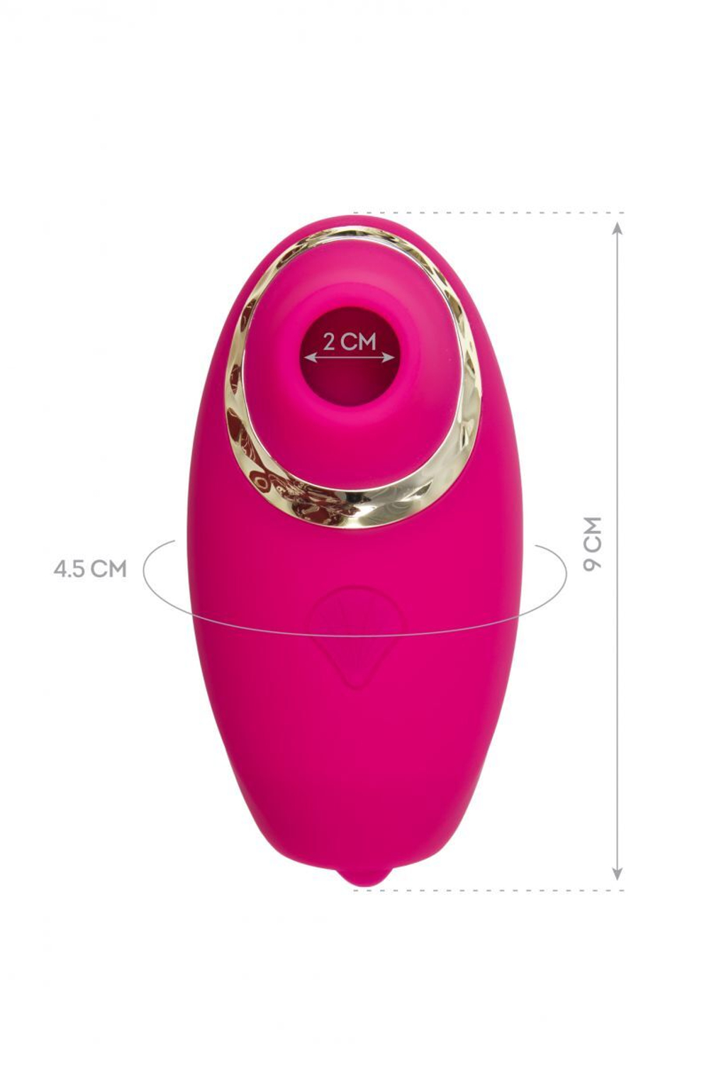 Ярко-розовый стимулятор эрогенных зон Nimka (Цвет: ярко-розовый)