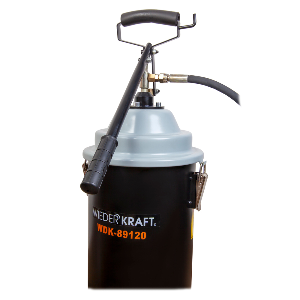 WDK-89120 (WDK-89625) Ручной нагнетатель консистентной смазки, солидолонагнетатель. Ёмкость бака 13 л