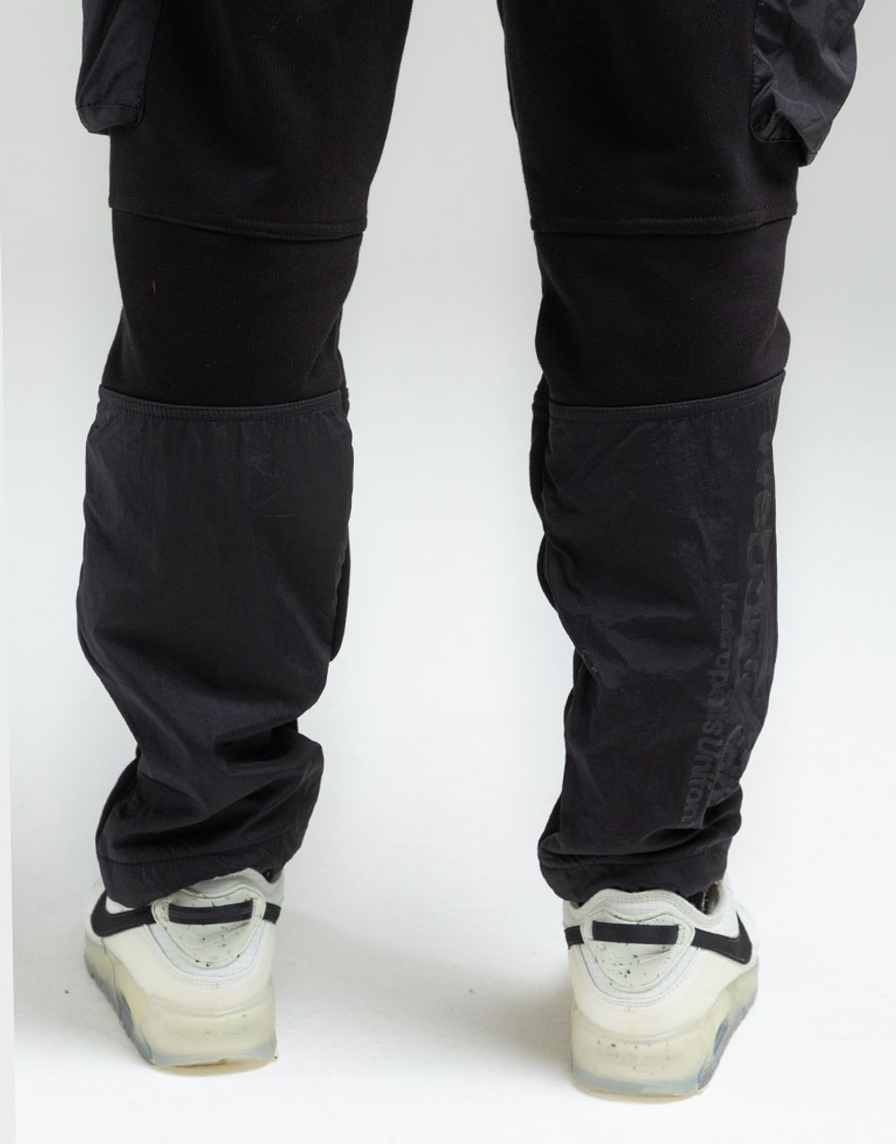Купить Спортивные Штаны We Don’t Care Nylon Trim Cargo Sweatpants Black Спортивные Штаны We Don’t Care Nylon Trim Cargo Sweatpants Black