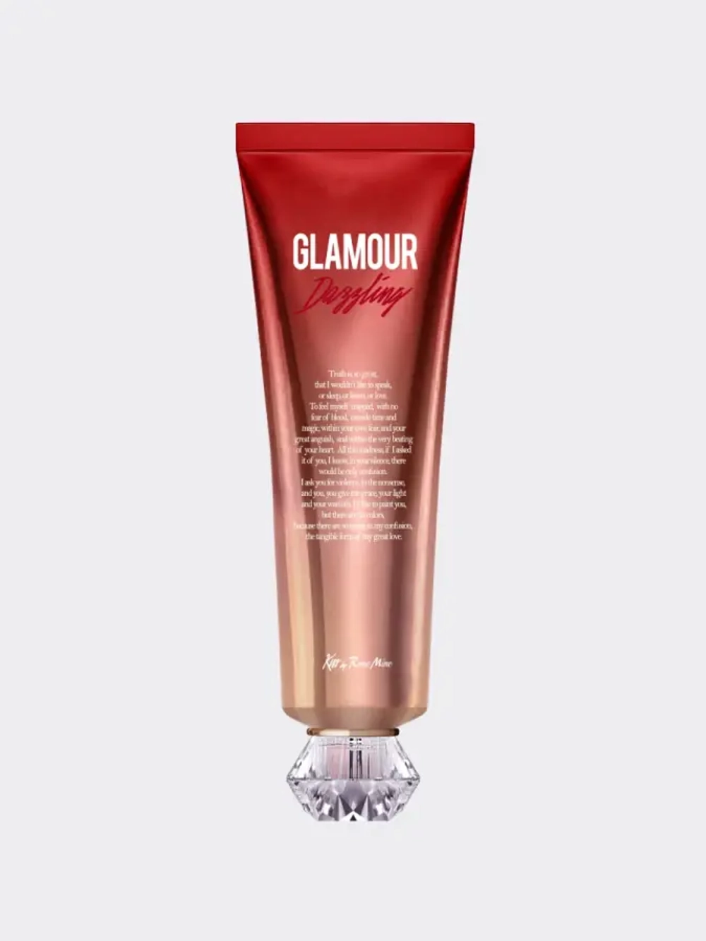 [Kiss by Rosemine] Крем для тела ЦВЕТОЧНО-ФРУКТОВЫЙ АРОМАТ ИЛАНГ-ИЛАНГ/ЯБЛОКО Fragrance Cream - Glamour Dazzling, 140 мл