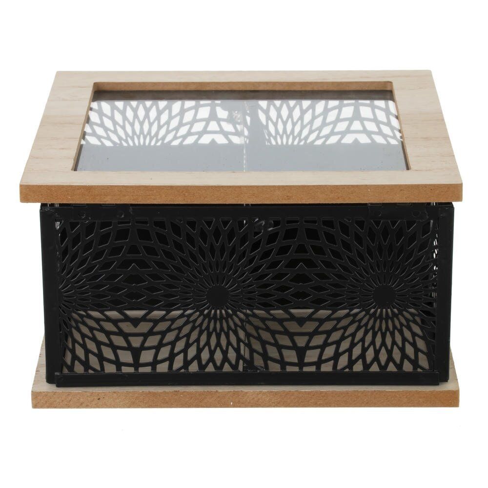 GAEM Шкатулка для чайных пакетиков, L18 W18 H10 см