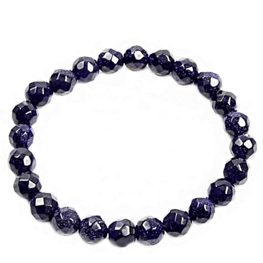 Серьги "Раут 14" авантюрин синий