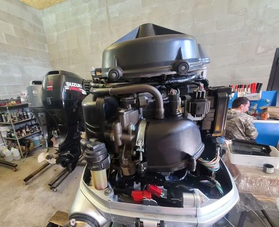 4х-тактный лодочный мотор HONDA BF60 LRTU Б/У