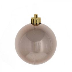 GAEM Набор из 40шт, Украшение новогоднее Шар "Молочный шоколад", D3/4/5/6 см, L14 W14 H26 см
