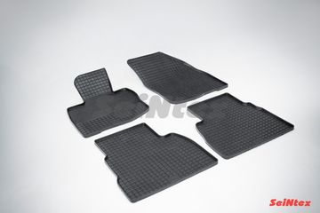 Резиновые коврики в салон Honda Civic VIII хэтчбек (2005-2012) "Сетка"