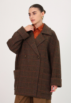 Пальто в клетку