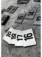 Нумерация гардеробная 301-400