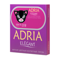 Трехмесячные цветные контактные линзы Adria Elegant (уп. 2 линзы)