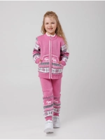 Кофта вязаная на молнии