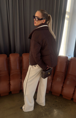 Куртка демисезонная с воротником из трикотажа