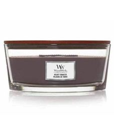 Бархатистый табак, ароматическая свеча эллипс, WoodWick