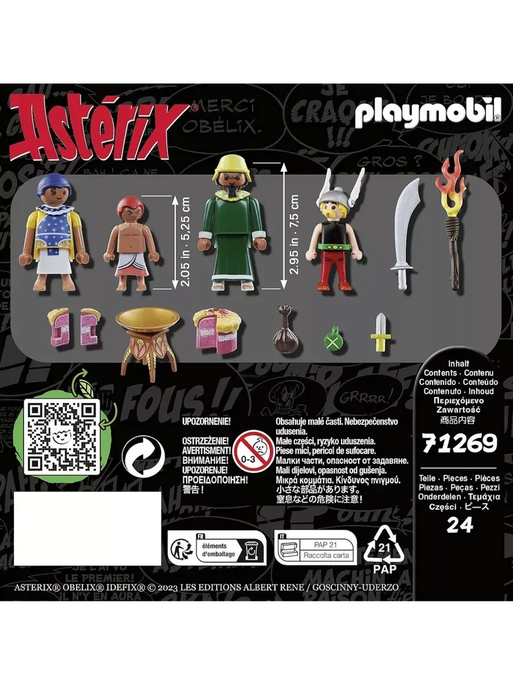 Набор Астерикс Отравленный торт Амонбофиса Playmobil 71269