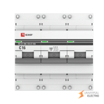 Автоматический выключатель 3P 16А (C) 10kA ВА 47-100 EKF PROxima