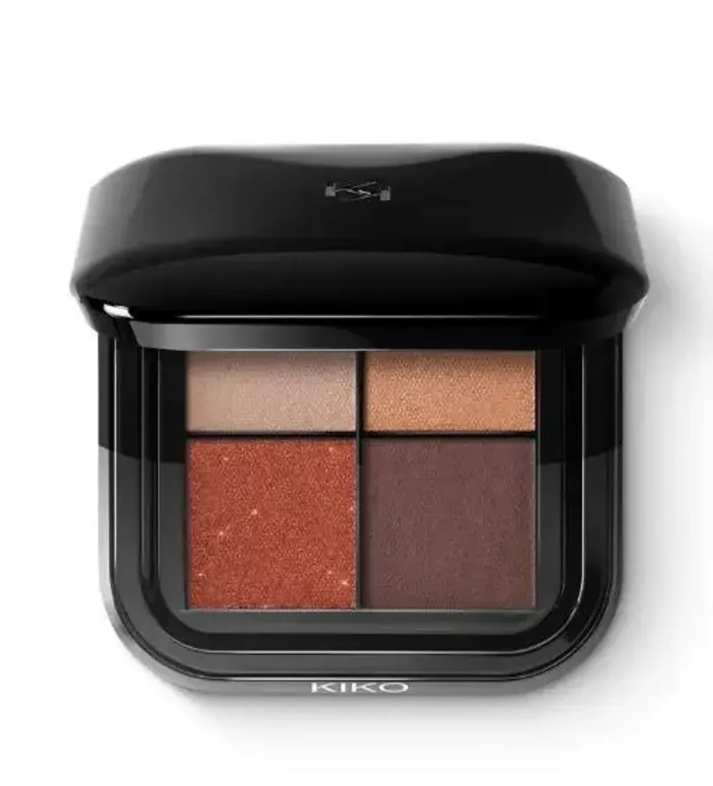 Палетка для глаз KIKO Milano Bright Quartet Baked Eyeshadow Palette - 03