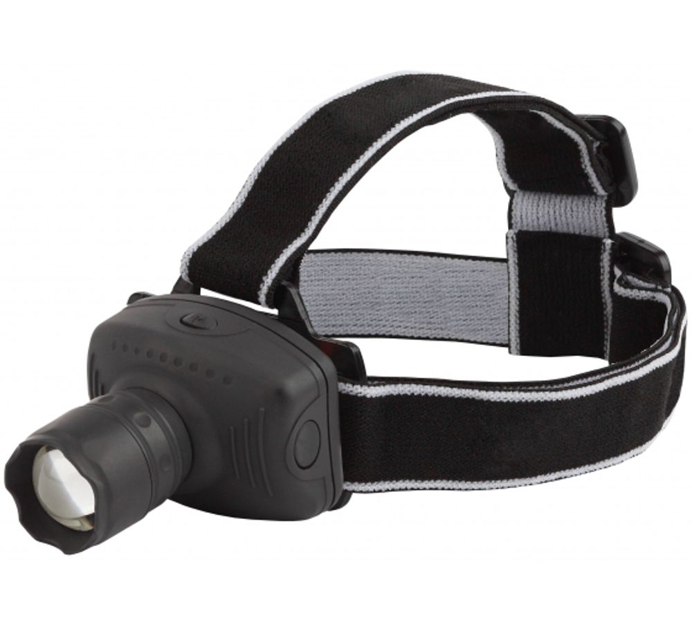 Фонарь светодиодн ТРОФИ GB-301 3 Вт 3хААА налобный