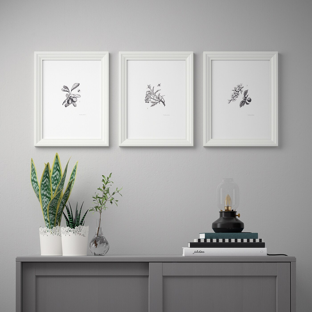 IKEA BILD  (ИКЕА БИЛД)  -  Постер, Цветущие фруктовые деревья, 30x40 см
