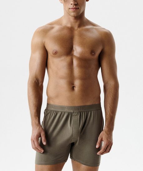 Трусы (1 шт) мужские семейные Atlantic MBX-662, микромодал, темно-серый
