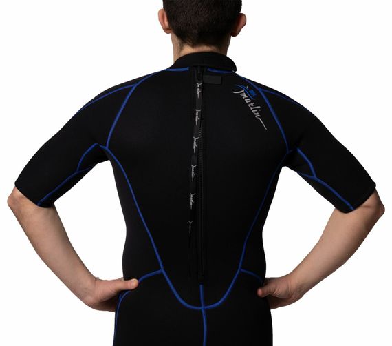 Гидрокостюм Marlin Malibu Shorty Man черно-синий 2,5 мм