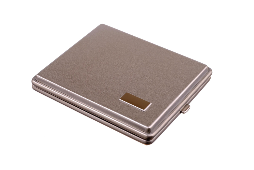 Портсигар Stoll на 30 сигарет, Нержавеющая сталь