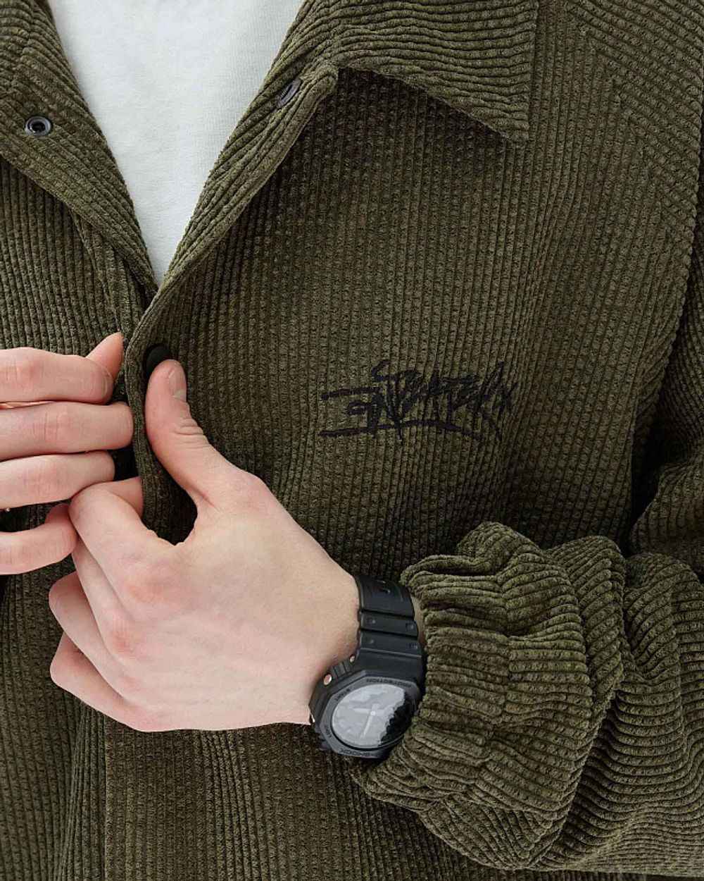 Куртка Anteater SS24 Coach Jacket Velvet Хаки