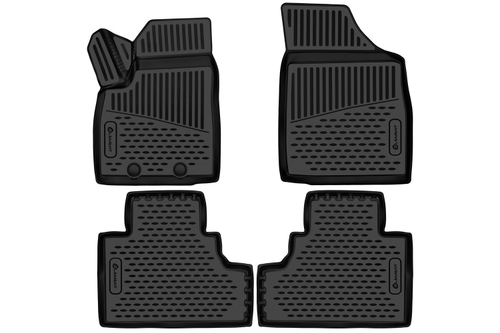 Коврики в салон для FORTHING T5 Evo 2023 - 4шт. (полиуретан) ELEMENT3DAN0640210K