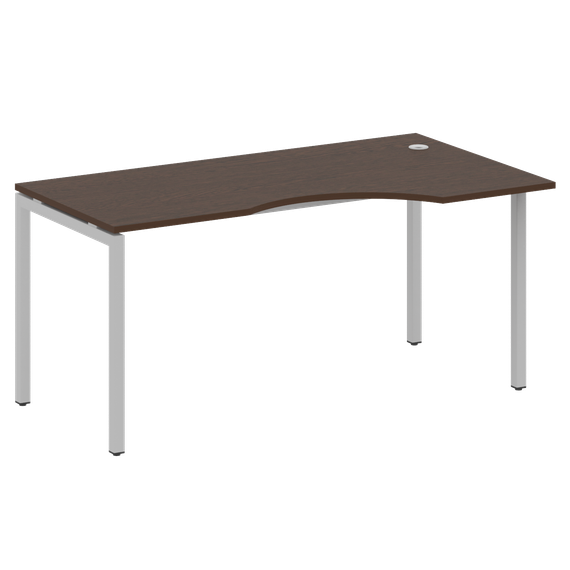 Метал Систем Куатро Стол криволинейный правый на П-образном м/к 40БП.СА-1 (R)