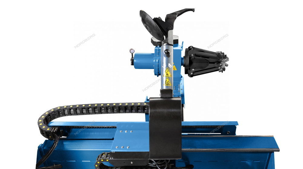 Станок шиномонтажный для грузовых машин, двухскоростной, 380 В, синий NORDBERG 46TRKE60