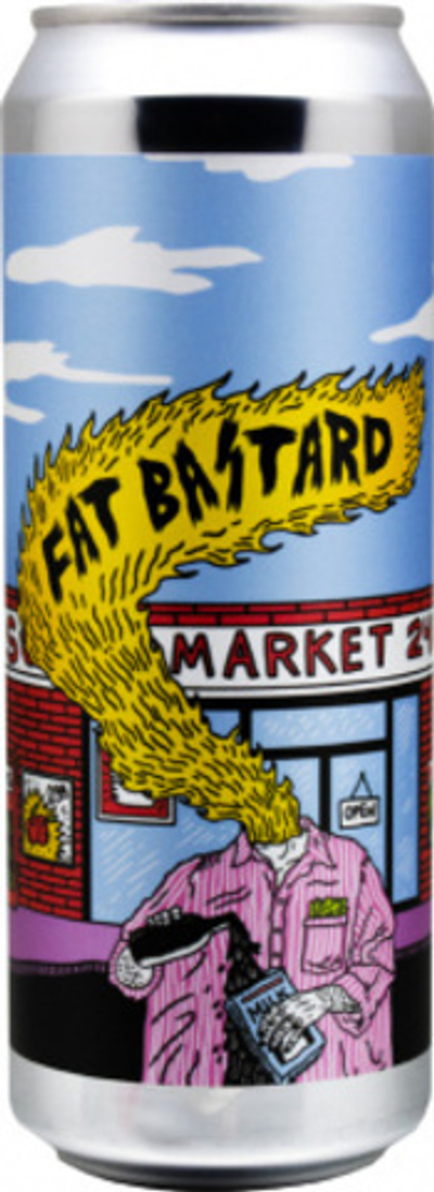 Пиво Блэк Кэт Фэт Бастард / Black Cat Fat Bastard 0.45 - банка