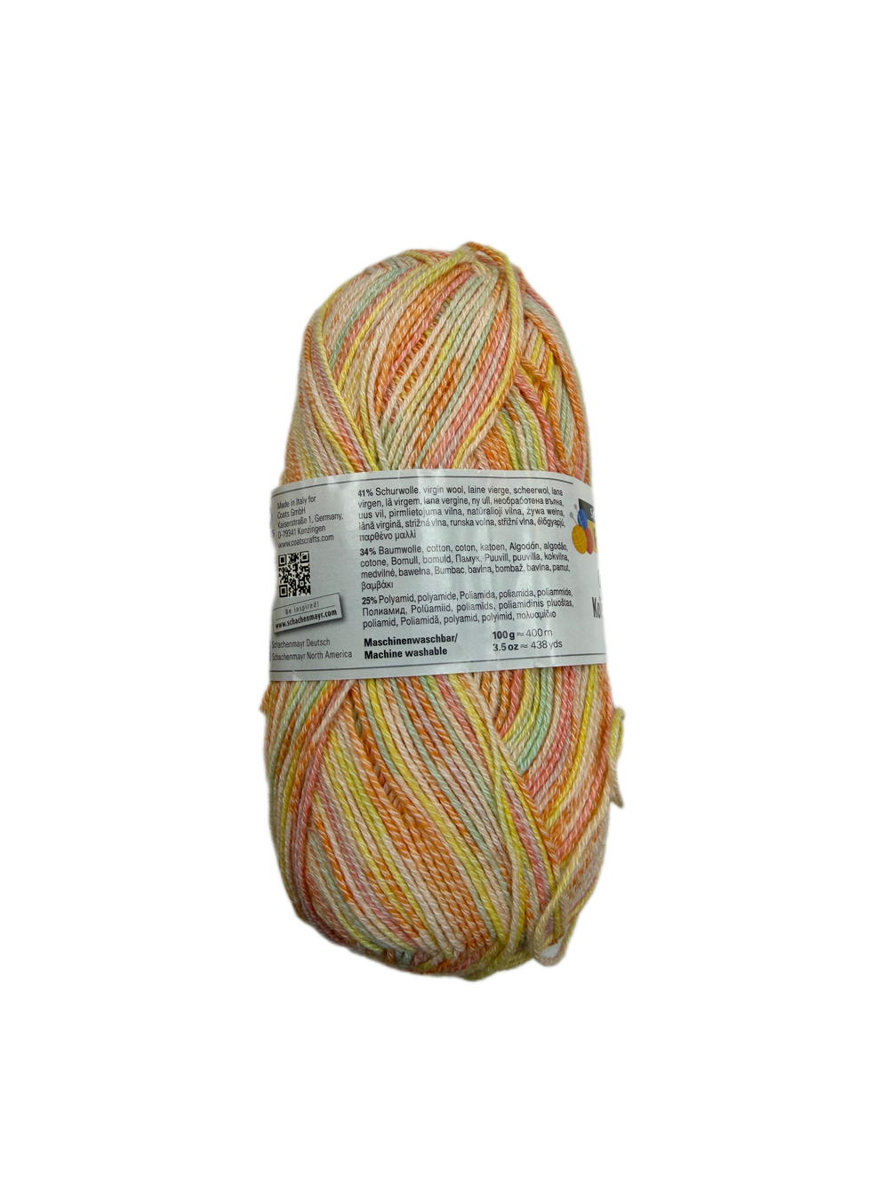 Пряжа Регия 1 шт ( Германия) 41% шерсть 34% хлопок 25% полиамид 100г-400м цв 2566