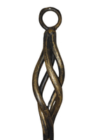 Набор для камина и мангала, кочерга, совок, щипцы, 3 предмета + подставка, ажурный