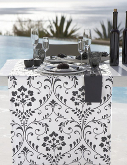 Скатерть 130x130 Proflax Caleta grafit Германия