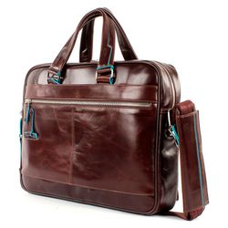 Сумка мужская Piquadro Blue Square коричневая телячья кожа (CA2849B2/MO) 3