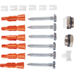 Радиатор панельный профильный ROMMER Compact тип 21 - 500x800 мм (подкл.боковое, белый)