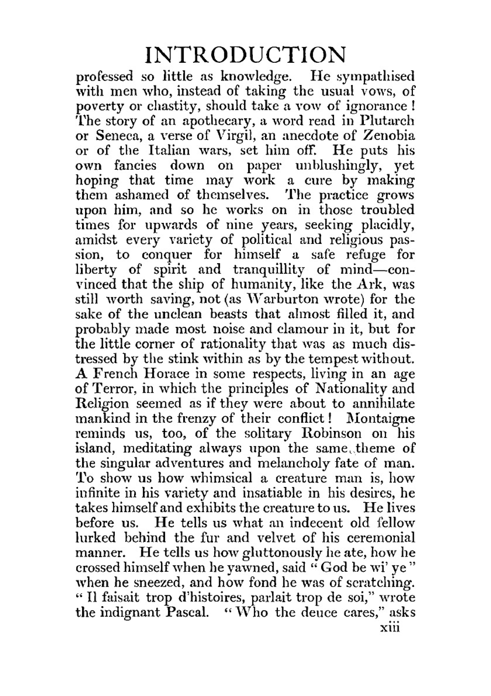 The essayes of Michael lord of Montaigne | Montaigne Michel de