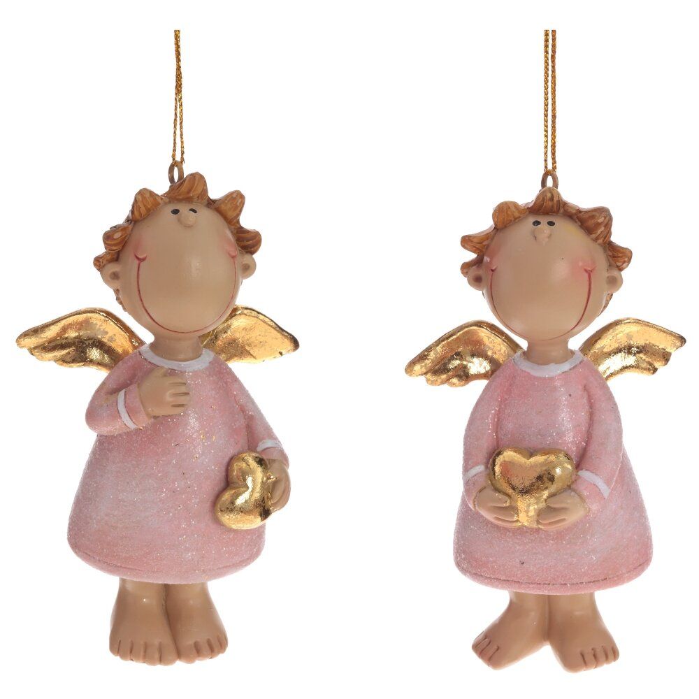 GAEM Изделие декоративное подвесное "Ангел", L6 W4 H10 см, 2в.