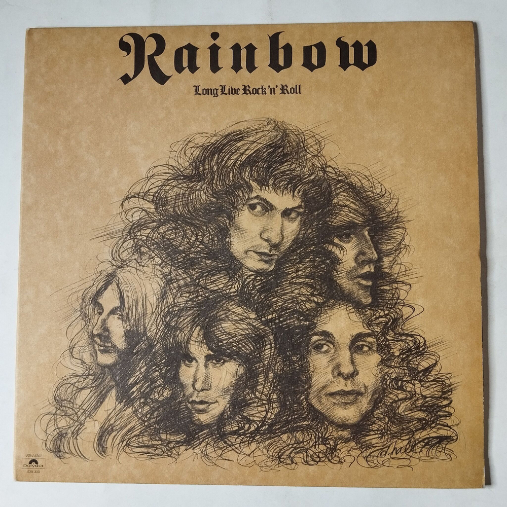 Винтажная виниловая пластинка LP Rainbow Long Live Rock N Roll (USA 1978)
