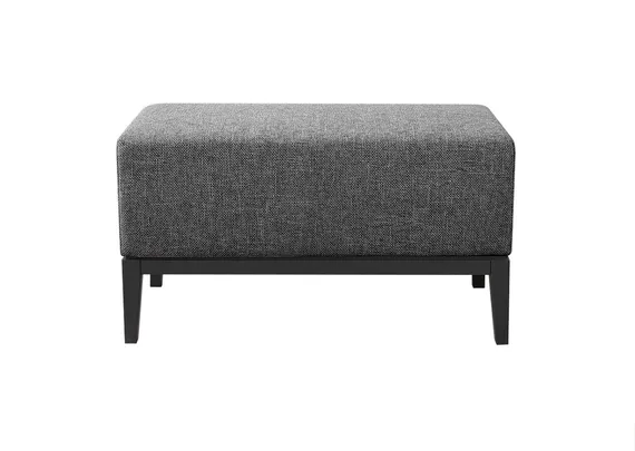 Банкетка Fjord 80 см (серый, рогожка)