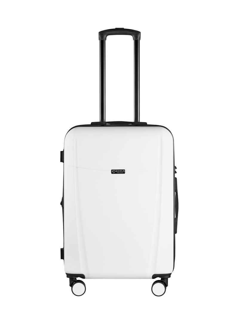 Чемодан Bonle размер М Белый