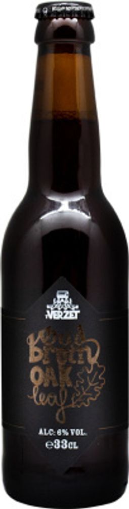 Пиво Верзе Оуд Брюн Оак Лиф / Verzet Oud Bruin Oak Leaf 0.33 - стекло