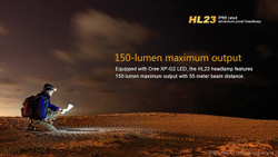 Фонарь Fenix HL23 (XP-G2, ANSI 150 лм, AA)